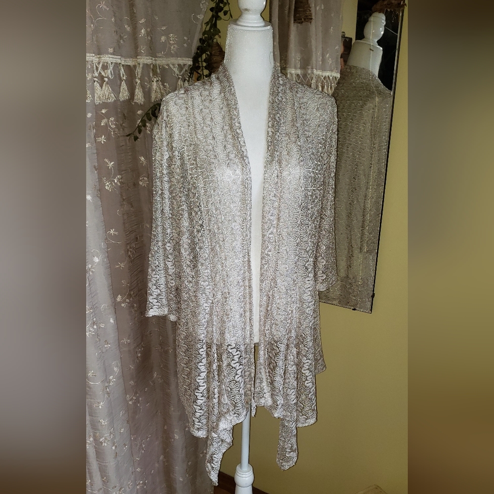 Double Take | Cream Lace Duster